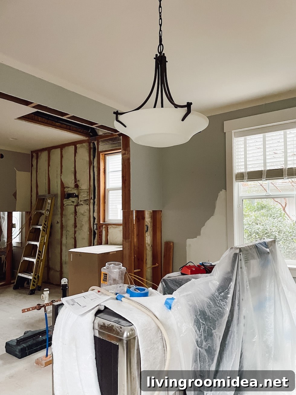 Renovation update: gutting the new kitchen and dining room