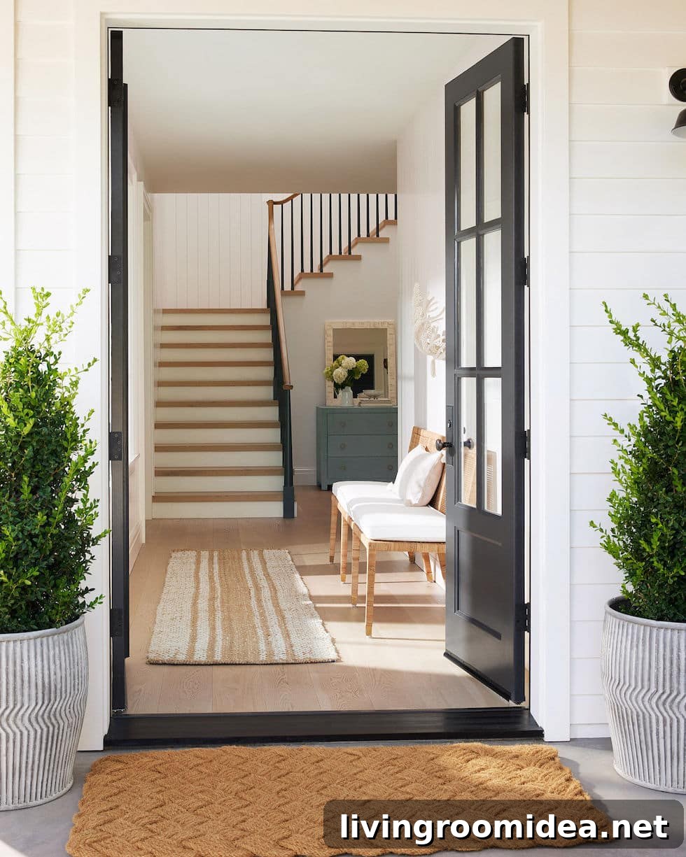 eclectic coastal style home