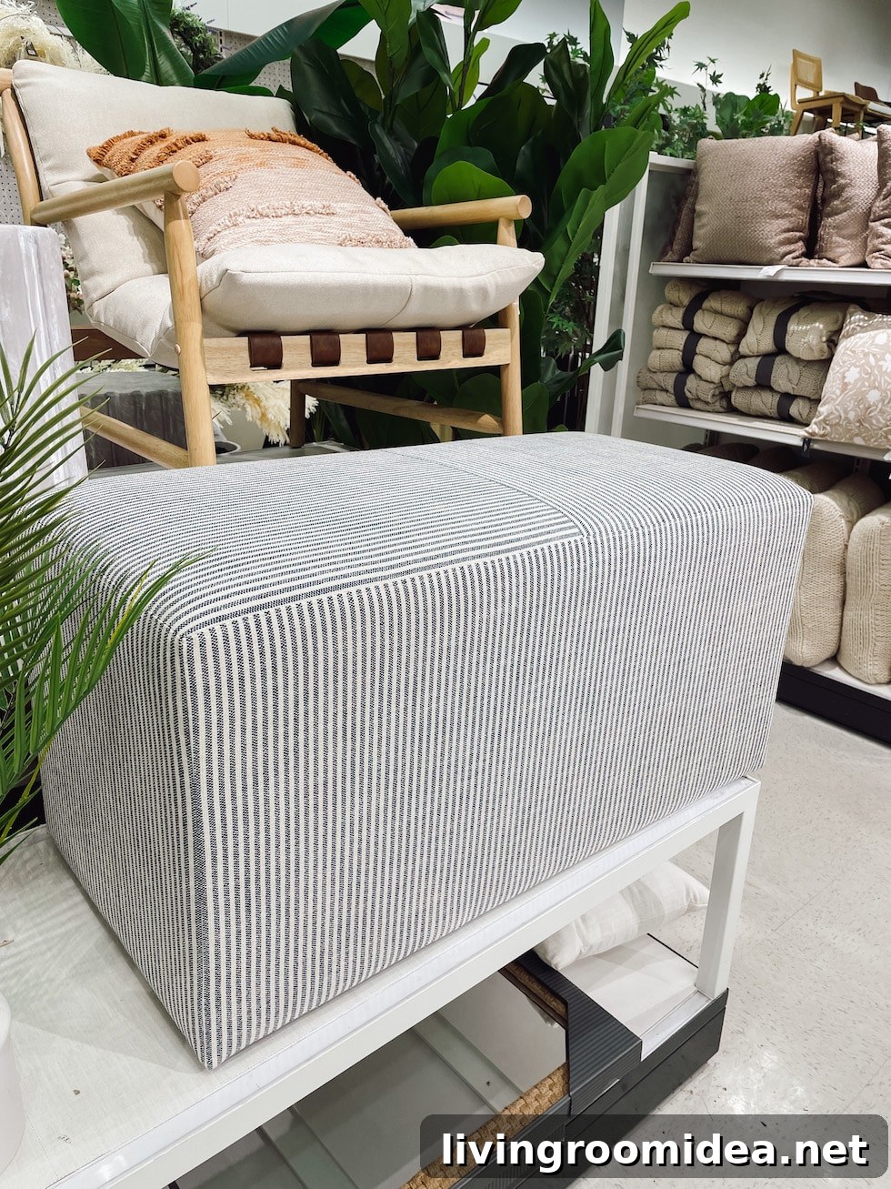 Target Spring Decor 2023 Ticking Bench