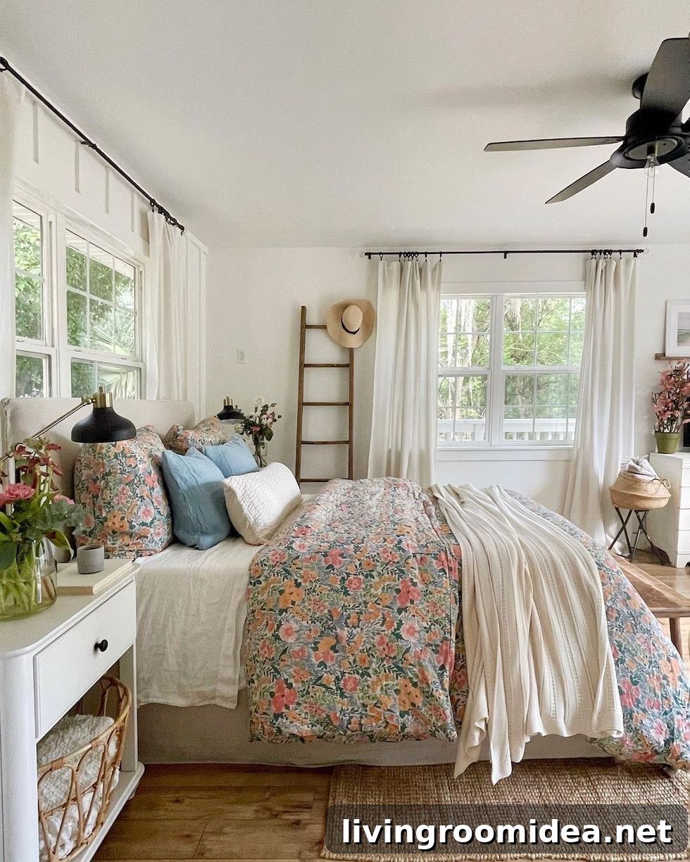 Get inspired by 5 beautiful spring rooms in today's Strolls + Scrolls post!