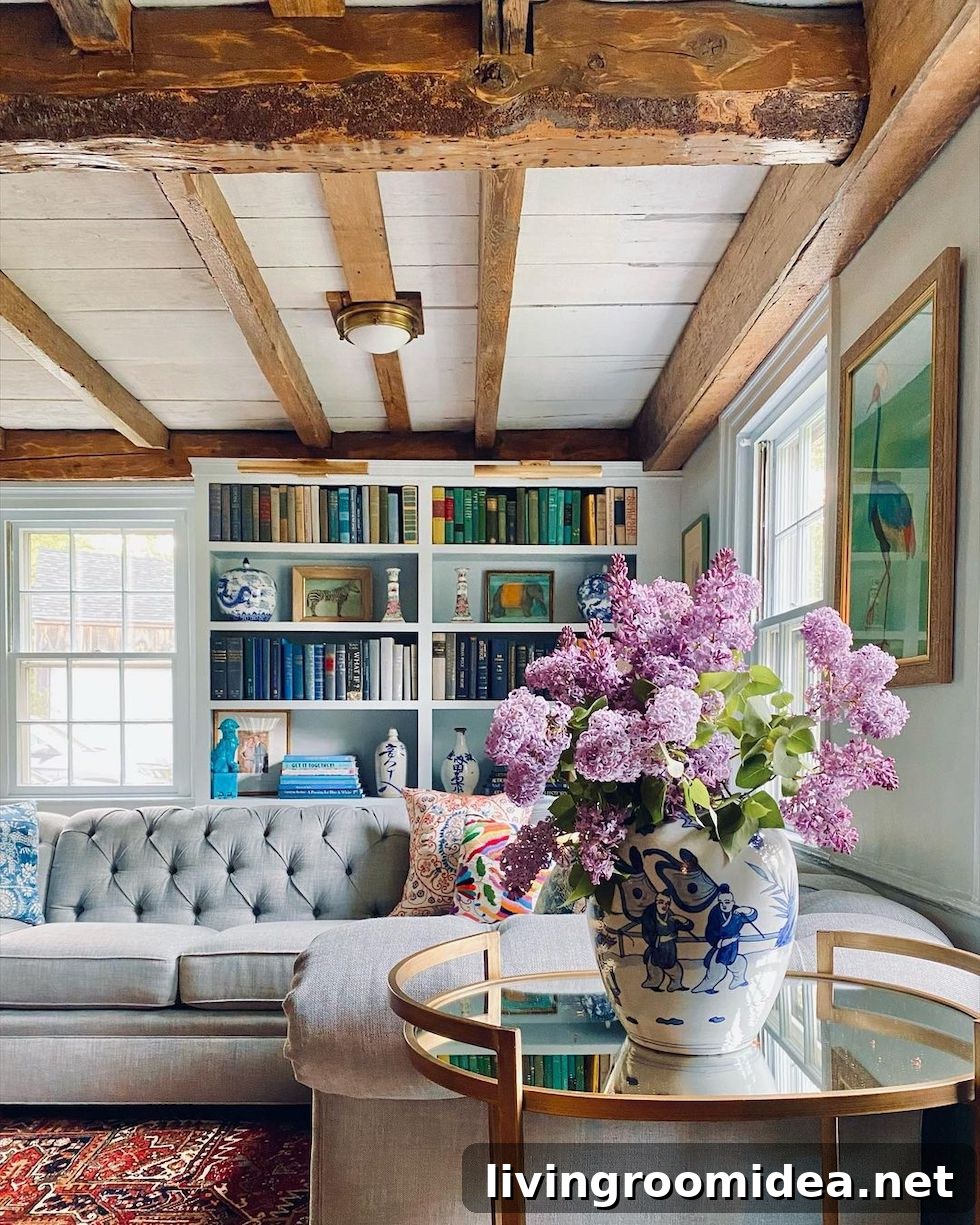 Get inspired by 5 beautiful spring rooms in today's Strolls + Scrolls post!