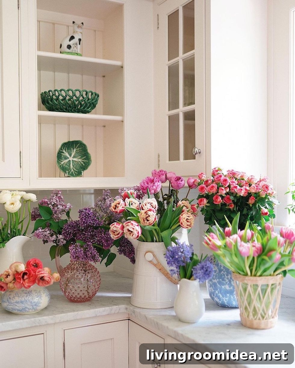 Kitchen open shelf styling, featured in today's Strolls and Scrolls post!