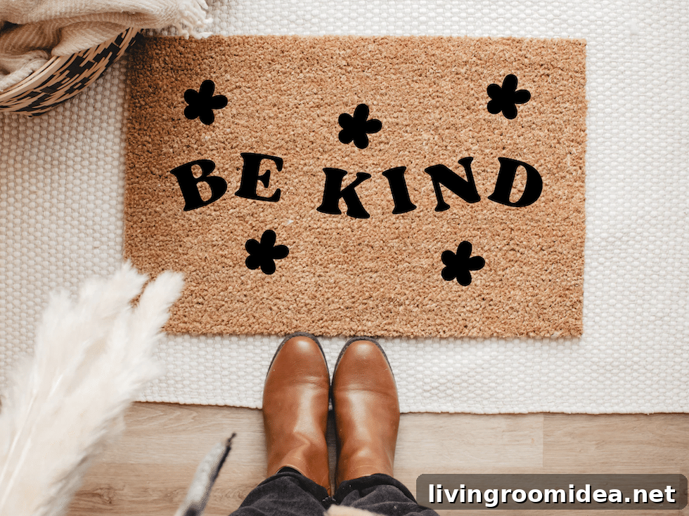 A spring doormat roundup for 2023, we found fresh and pretty doormats to welcome you home!