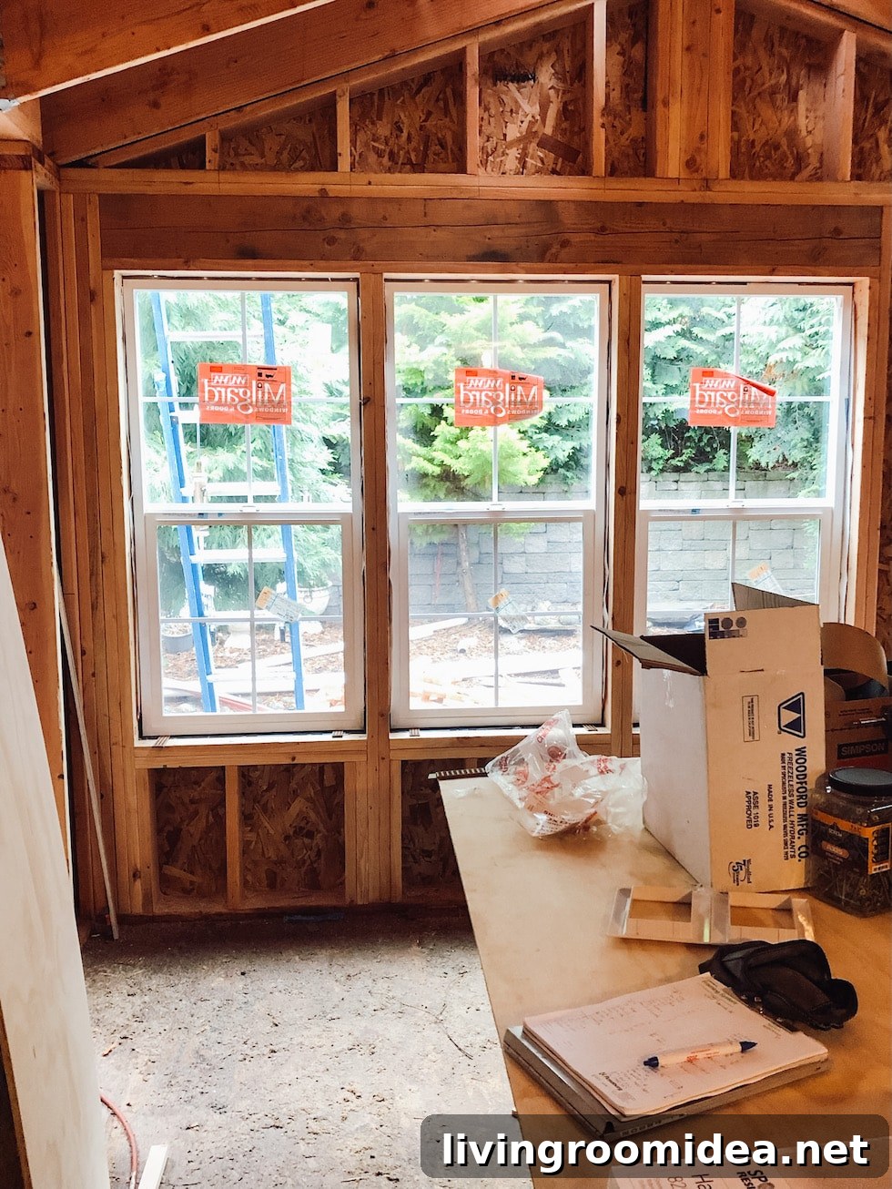 backyard cottage windows