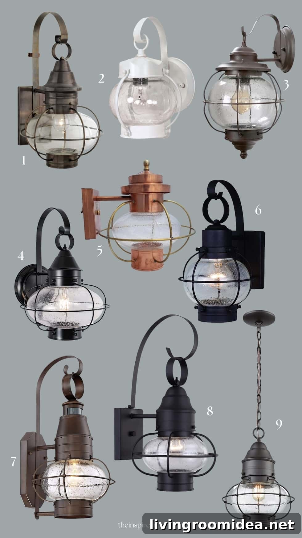 Onion lights -- cape cod style lighting sources 