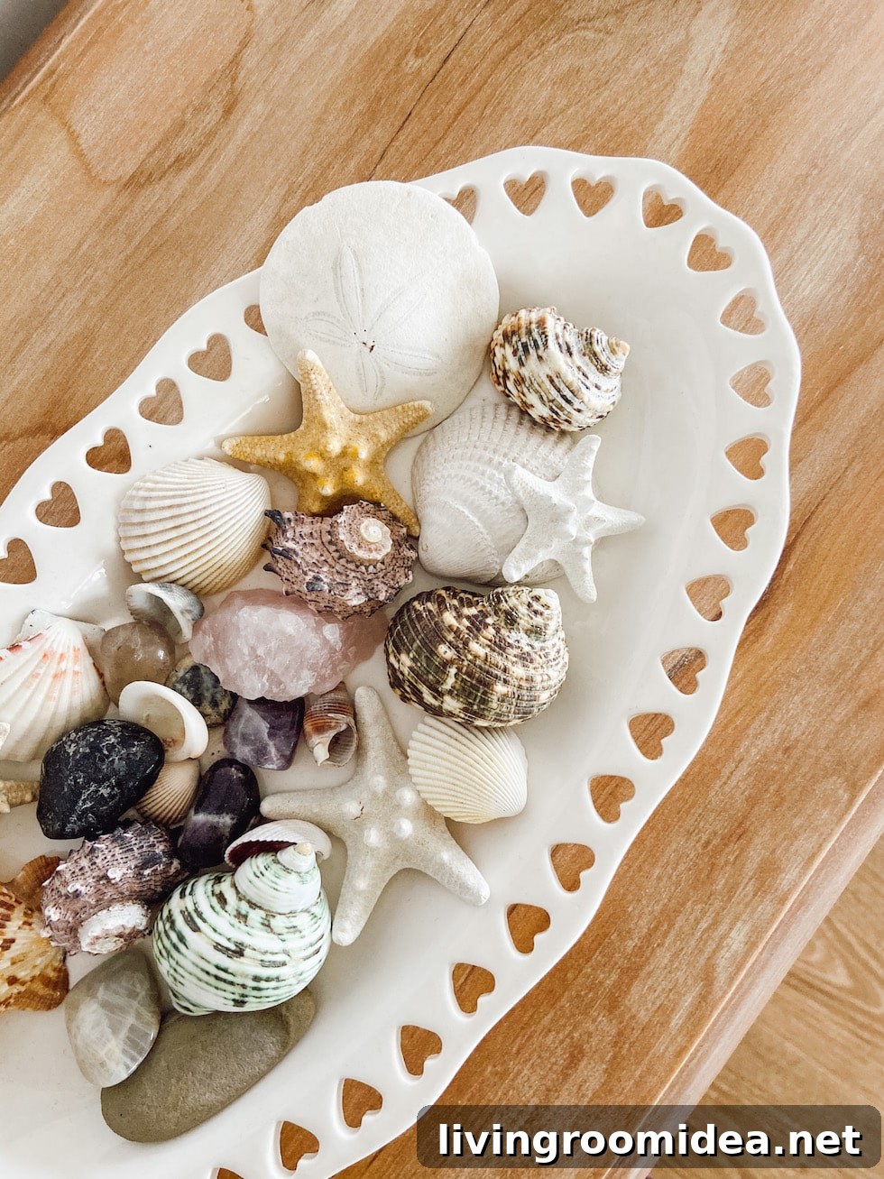 16 Coastal Grandmother Decorating Ideas for a Fresh Summer Home 7 Decorate your home for summer with shells