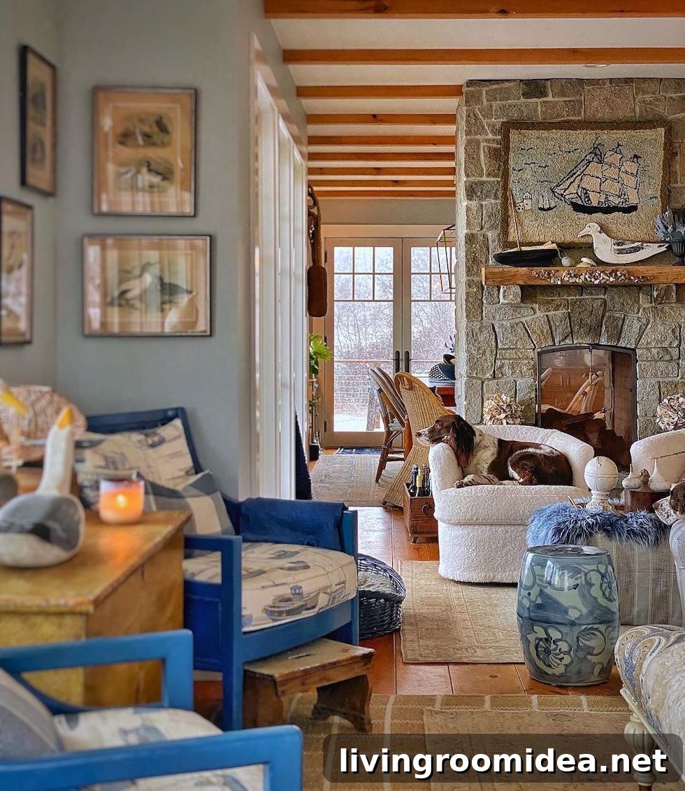 Light and airy living room