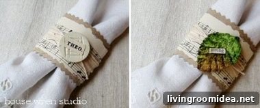 Cute DIY Napkin Rings