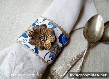 DIY Napkin Ring Ideas and Crafts