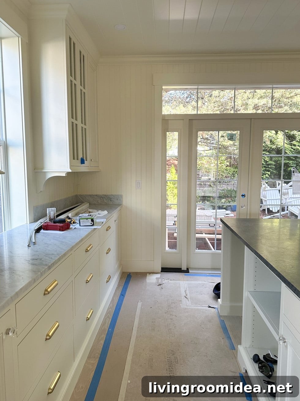 Beach House Kitchen Remodel Update and Cozy Tiny Cottage Tour 6 Beach house kitchen remodel update
