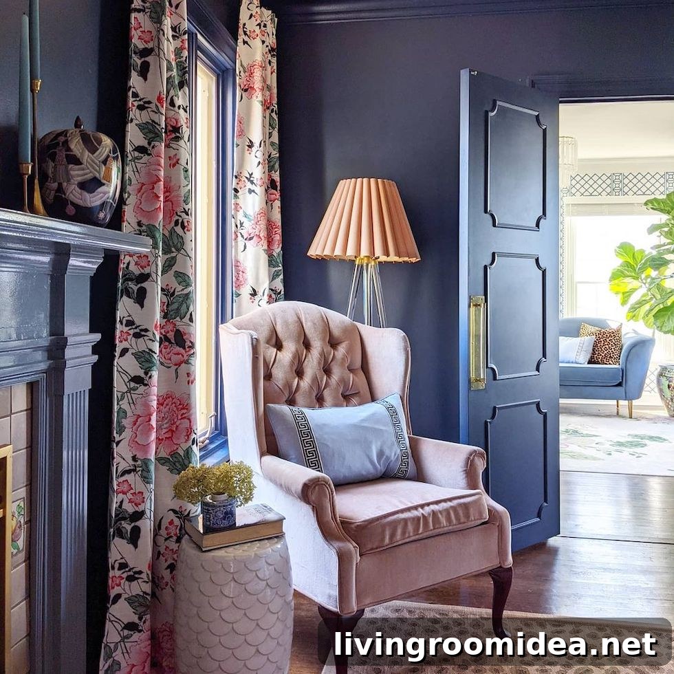 5 Whimsical Living Rooms for Cozy Sunday Strolls and Scrolls 2 Whimsical happy rooms featured in today's Scrolls and Strolls inspiration post!