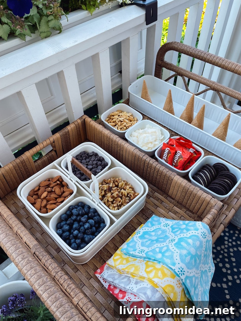 Summer Ice Cream Party Ideas: Tips for Hosting a Fun Scoop Night 12 Summer ice cream party -- 10 versatile items for serving and decorating