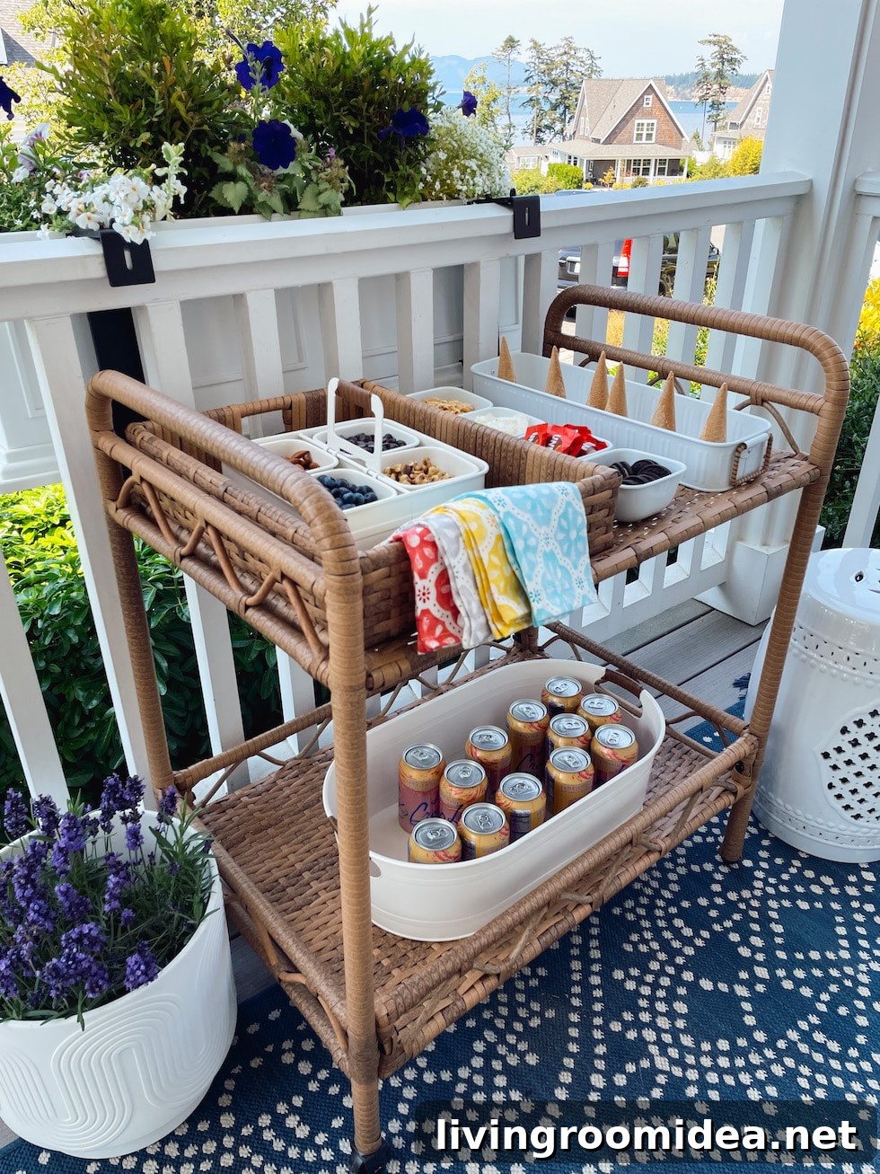 Summer ice cream party -- 10 versatile items for serving and decorating 