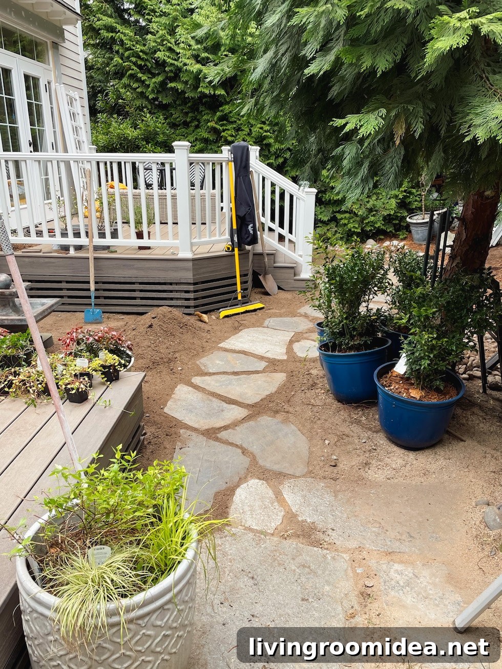 Tiny Cottage Remodel: Interior, Kitchenette & Backyard Updates 6 Firepit area