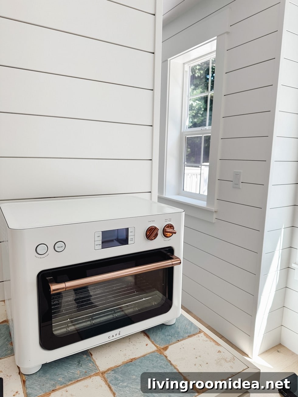 Tiny cottage tour appliances
