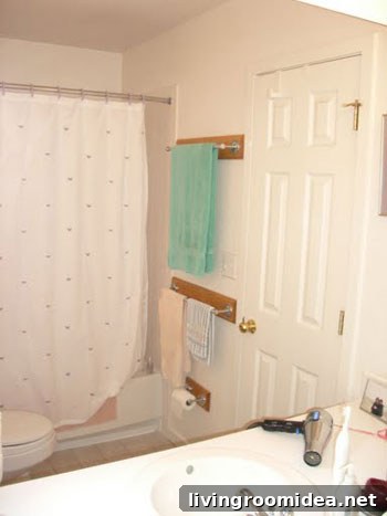 Before bathroom