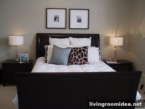 Bedroom before stripes