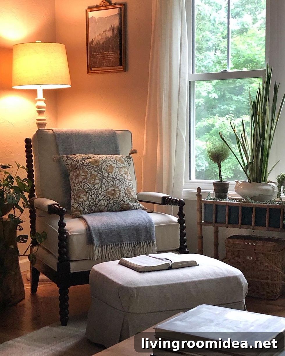 Cozy reading corner. get inspired in today's inspiration post!
