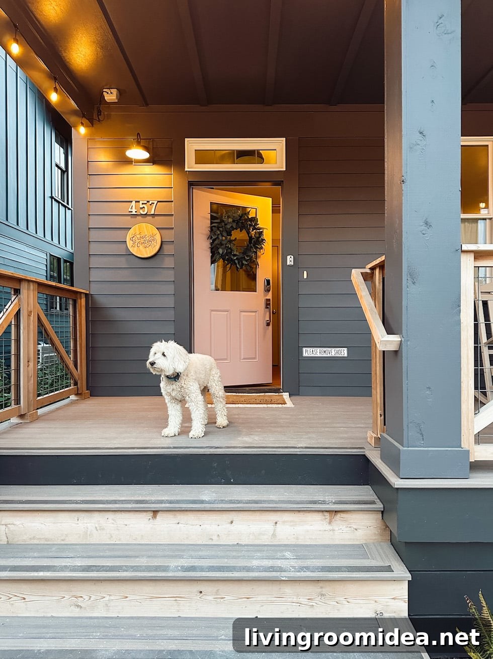 Seabrook Cottage Tour (Seabrook Washington Home Rental) Dog Friendly!