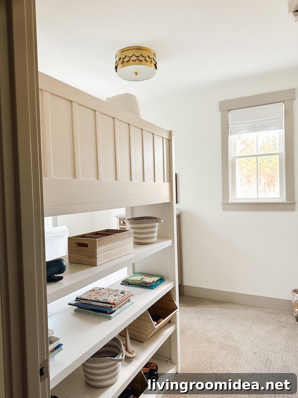 Kids bunk room -- cottage rental in Seabrook Washington