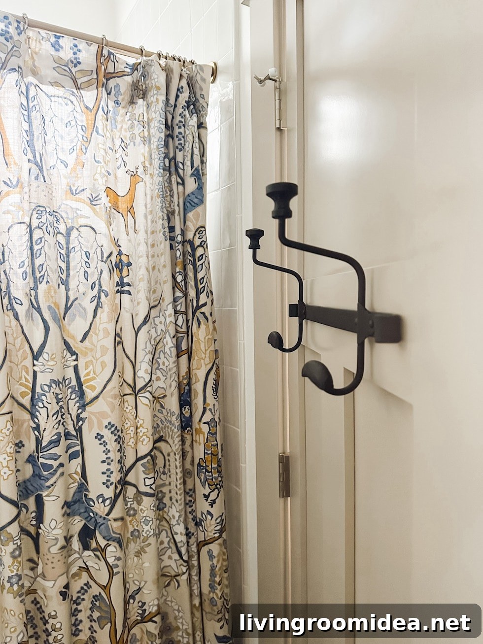Seabrook Beach Cottage Tour: Vacation Rental in Seabrook, WA 57 Pretty Shower Curtain