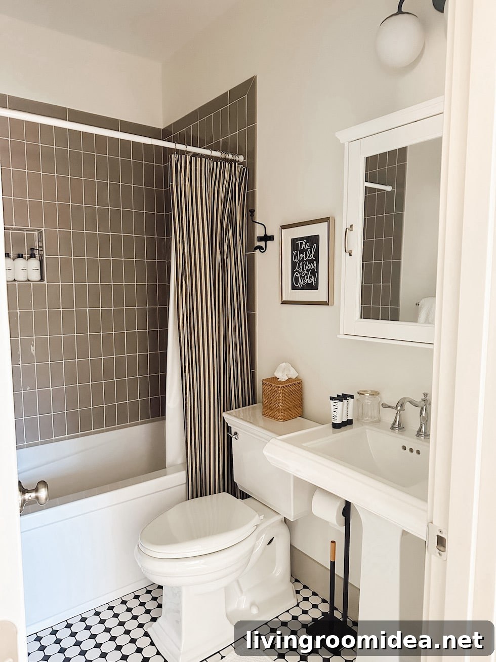 Seabrook Beach Cottage Tour: Vacation Rental in Seabrook, WA 60 Cottage bathroom ideas