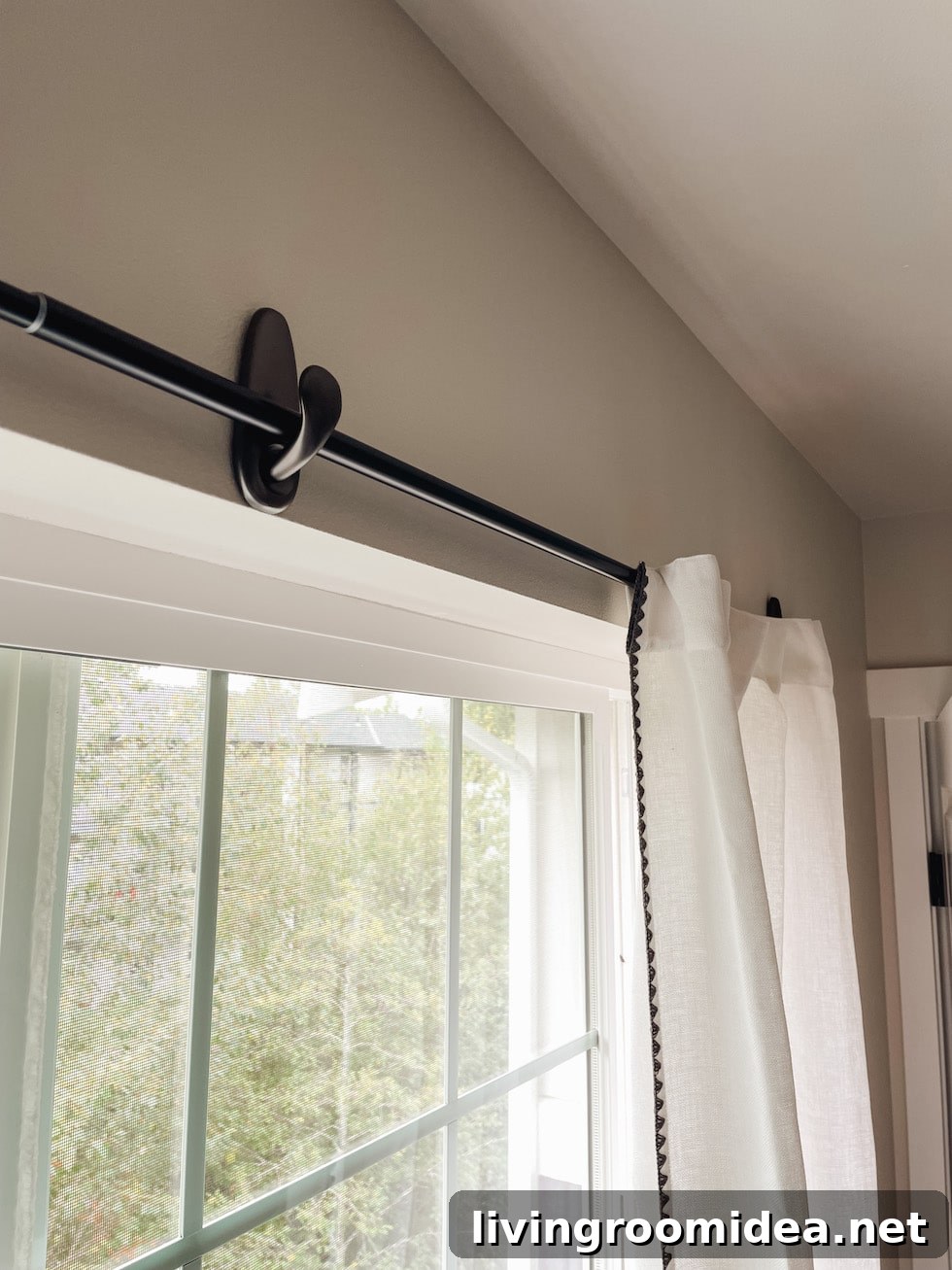 Hang Curtains Without Drilling: Command Hook Guide for Renters 6 How to hang curtains in a rental