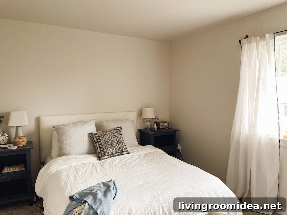 How to make a rental feel cozier with curtains