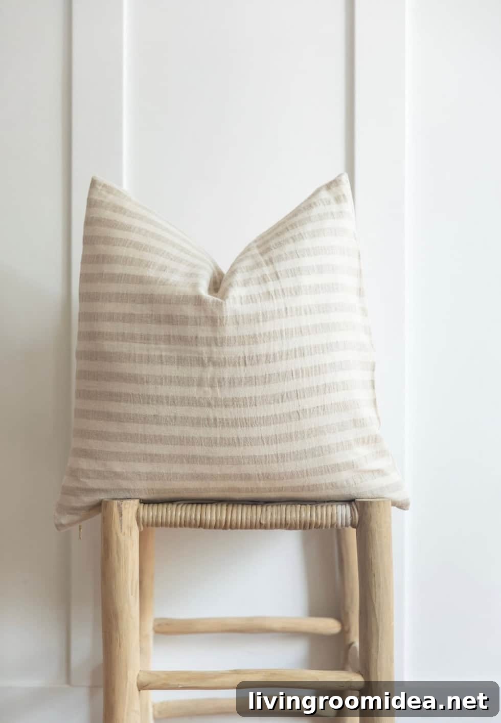 Seasonal Neutral Pillow Combos: Fall Styling Tips That Work Year-Round 3 striped year round pillow cover