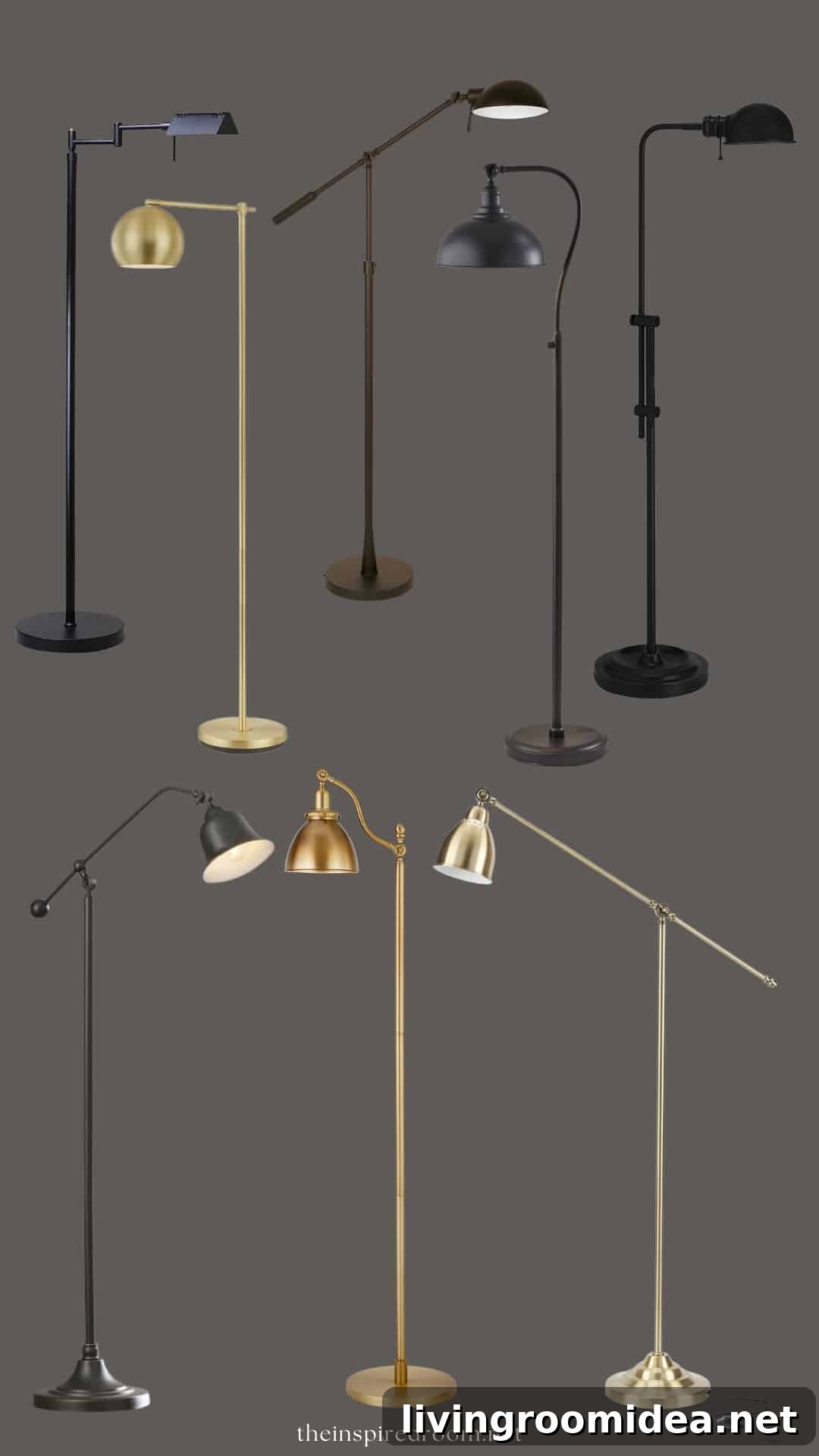 Stylish Floor Lamp Ideas to Brighten Any Room 2 Floor lamps for reading -- sources are in the post!