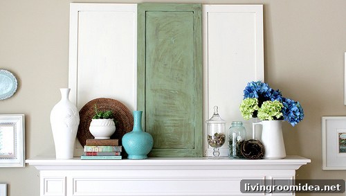 spring-fireplace-mantel spring fireplace mantel