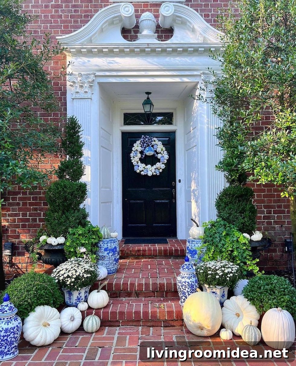 5 Cozy Fall Porch Ideas for Relaxing Evenings and Scrolls 4 Come see these charming fall porches decorated for the season in today's Strolls and Scroll inspiration post!