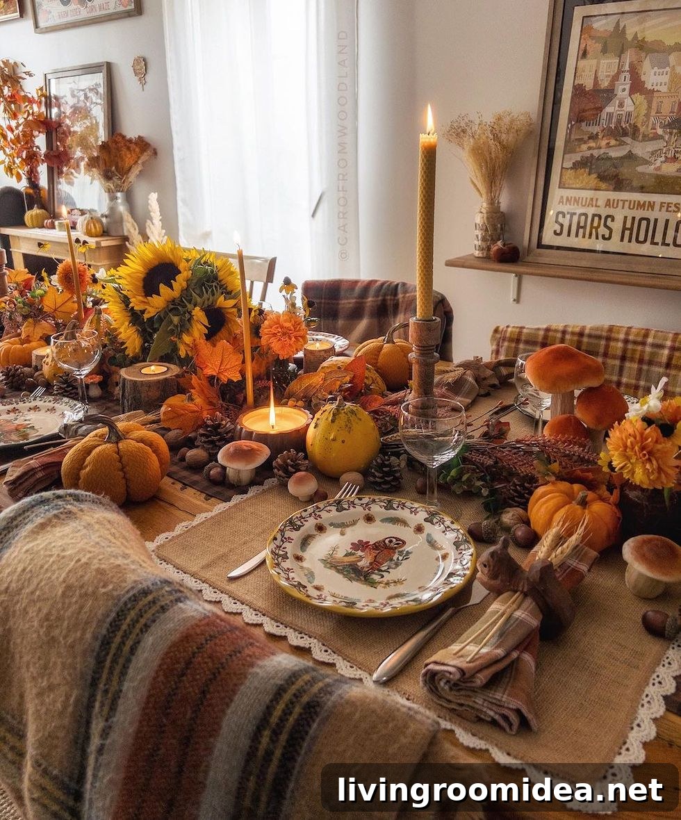 5 Fall Tablescapes and Thanksgiving Ideas for Cozy Sundays 5 Fall Tablescapes and Thanksgiving Inspiration