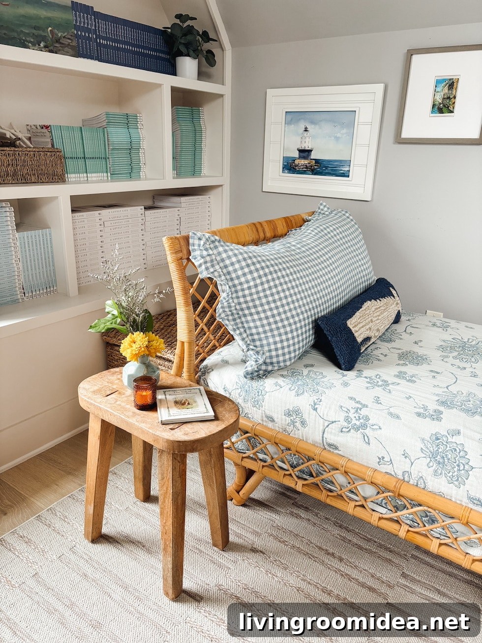 Rattan daybed 