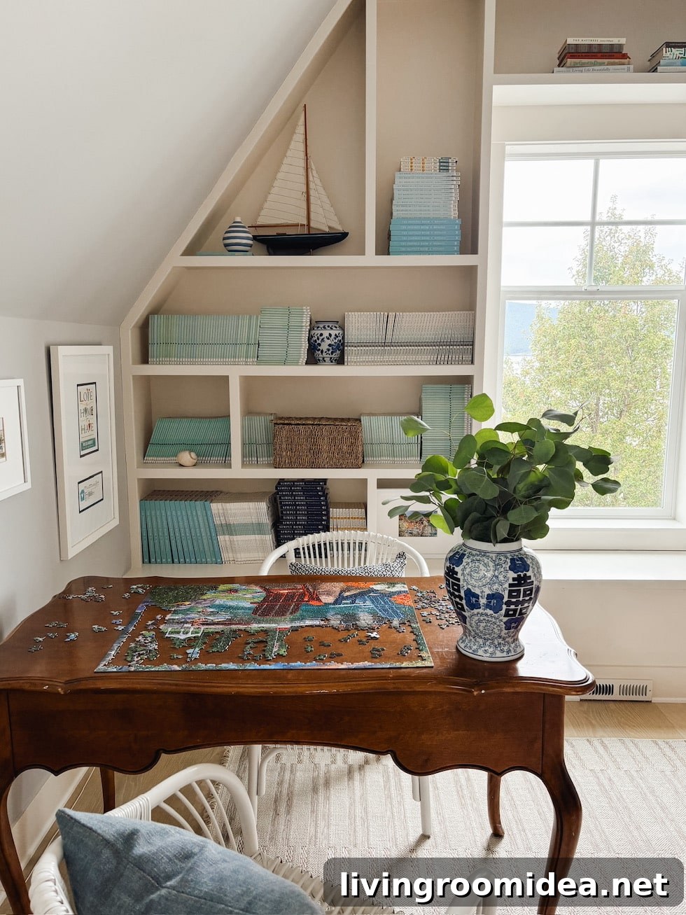 The Snug puzzle table