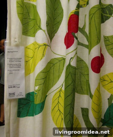 Punchy curtains