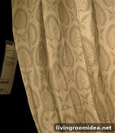 Botanical curtains