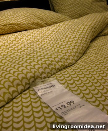 Geometric duvet cover