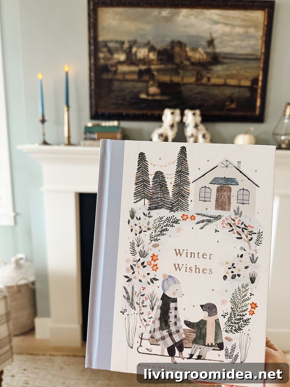 New Home Decor Finds and an Invitation to Tour My Home 9 Recent Home Decor Finds - Winter Children's Book