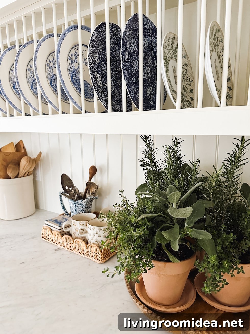 New Home Decor Finds and an Invitation to Tour My Home 10 Recent Home Decor Finds - Wood lazy susan