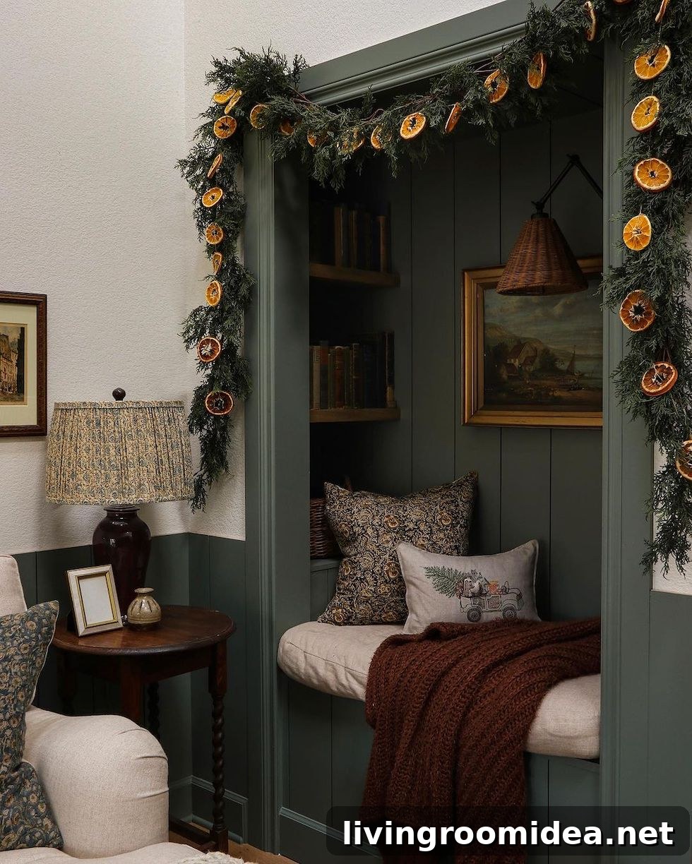 Cozy and magical Christmas rooms