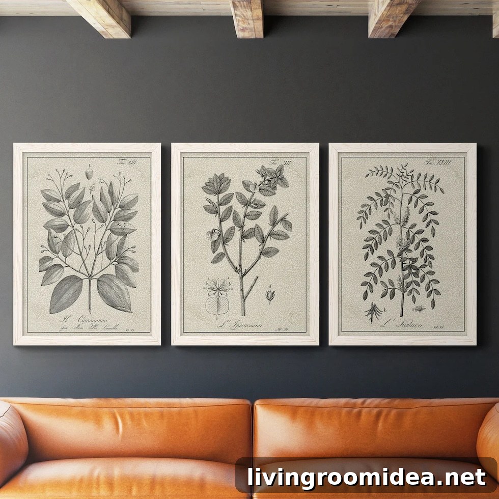 Botanical wall art
