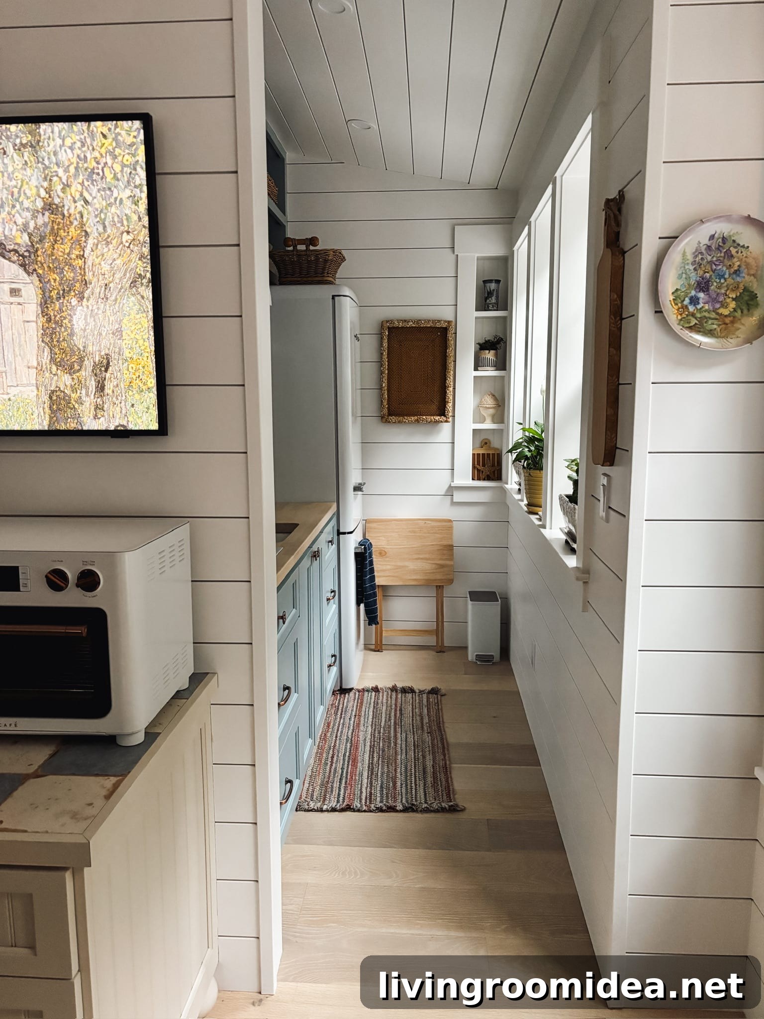 Tiny cottage kitchen