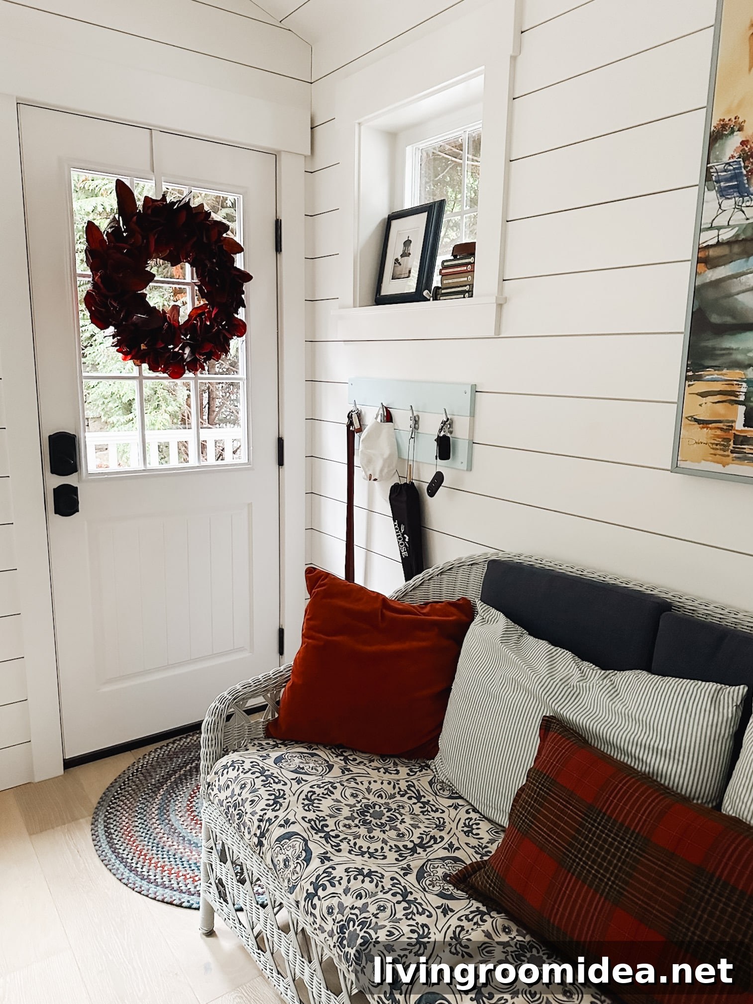400 Square Foot Tiny Cottage at Christmas