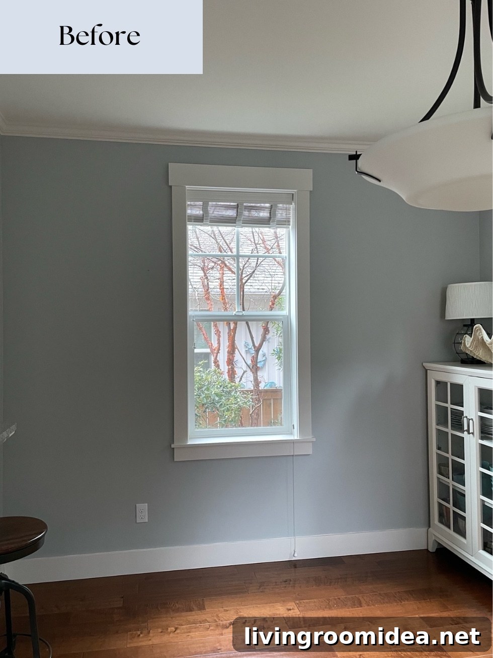 Our cottage kitchen before and after renovation photos -- swapping the location of the kitchen and dining area to open up a small floor plan in a coastal home 