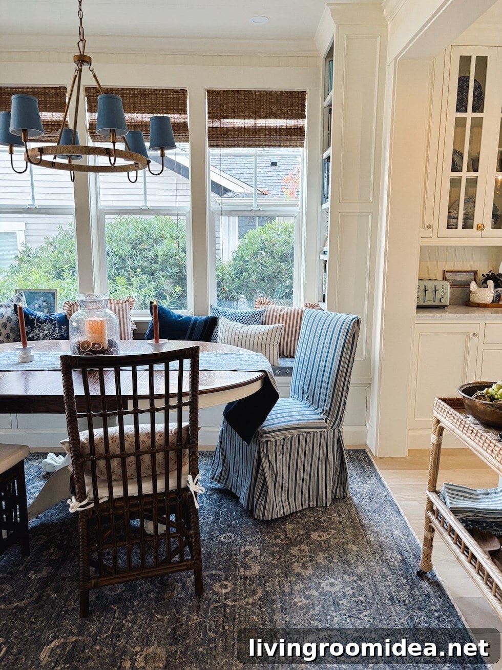 Cottage kitchen before and after, swapping the location of the kitchen and dining area to open up a small floor plan