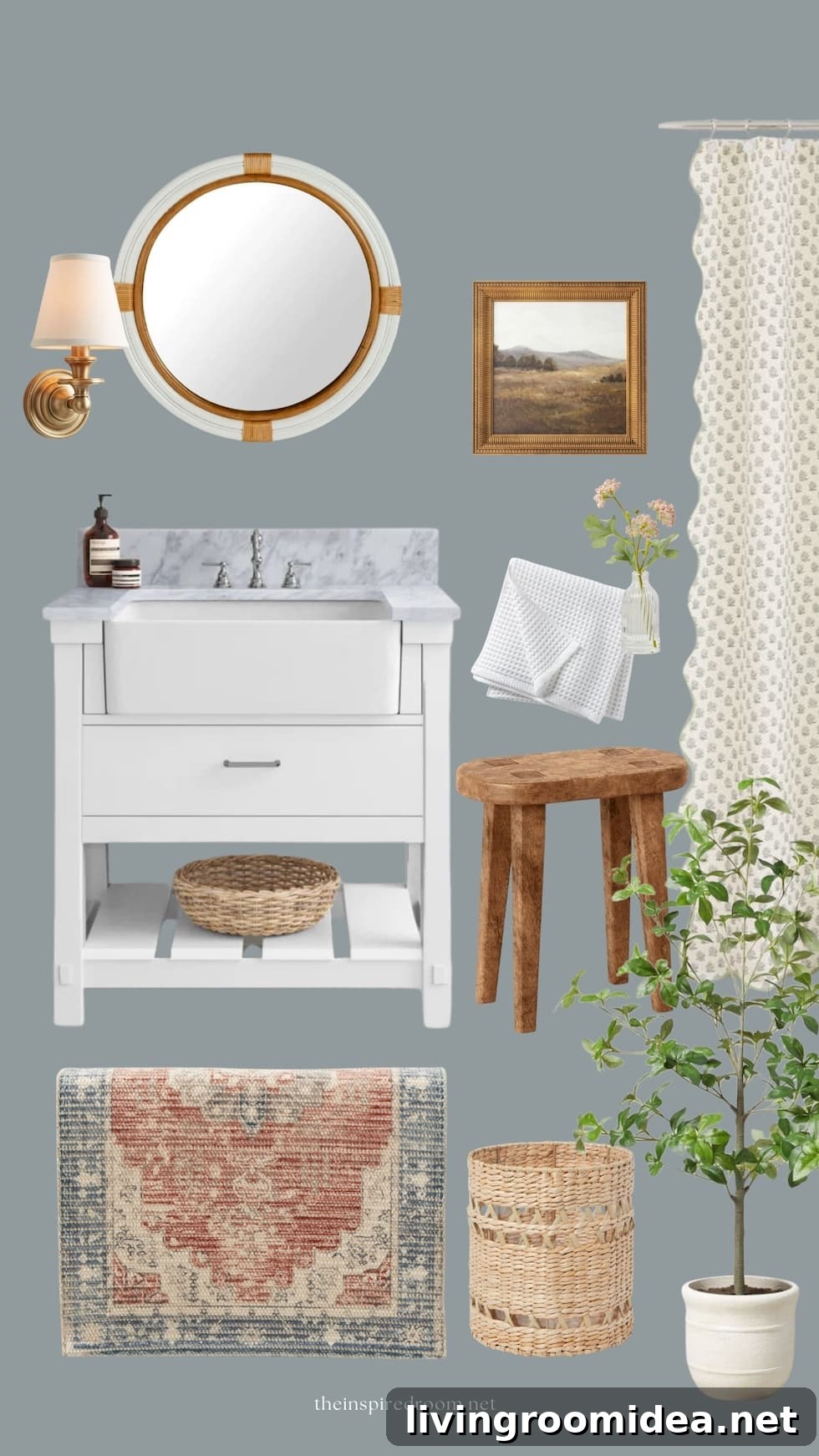 Bathroom Decorating Inspiration: Mood Boards & 100+ Decor Finds 2 img 163936 1