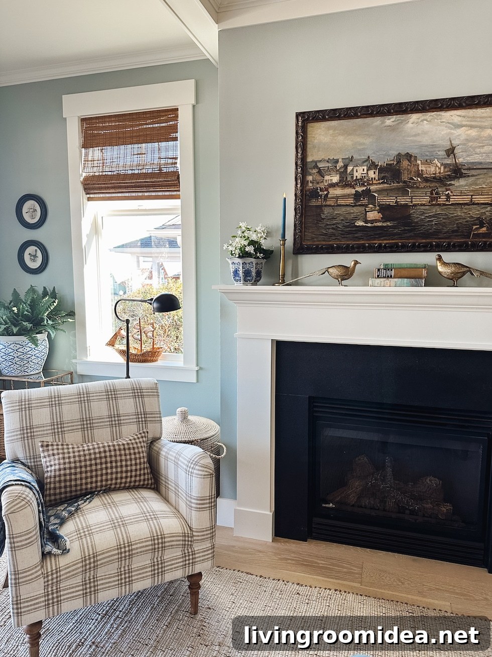 spring mantel refresh with second hand finds 