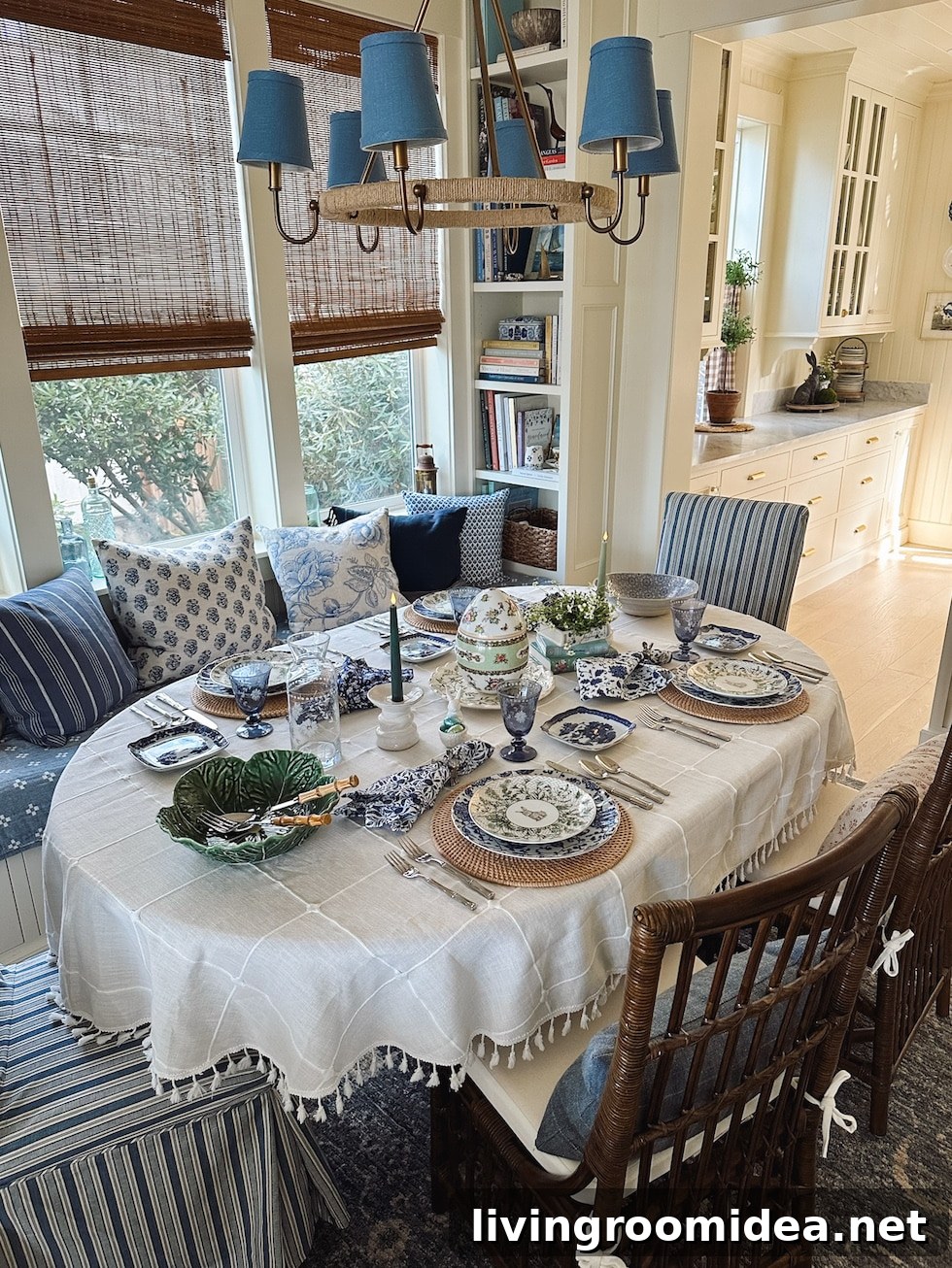 easter tablesetting