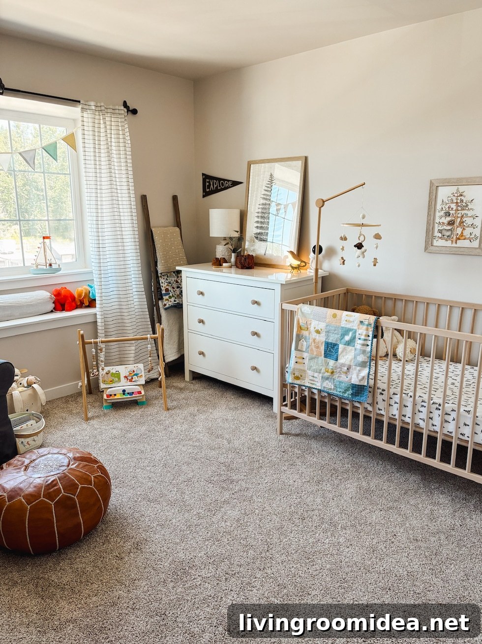 Courtney’s Baby Boy Nursery: Stylish Rental & Budget-Friendly Ideas 7 Baby Boy Nursery Tour